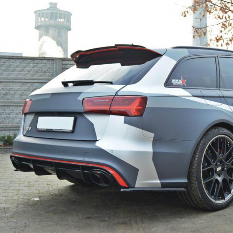 Maxton Rear Side Splitters Audi Rs6 C7-R44 Performance