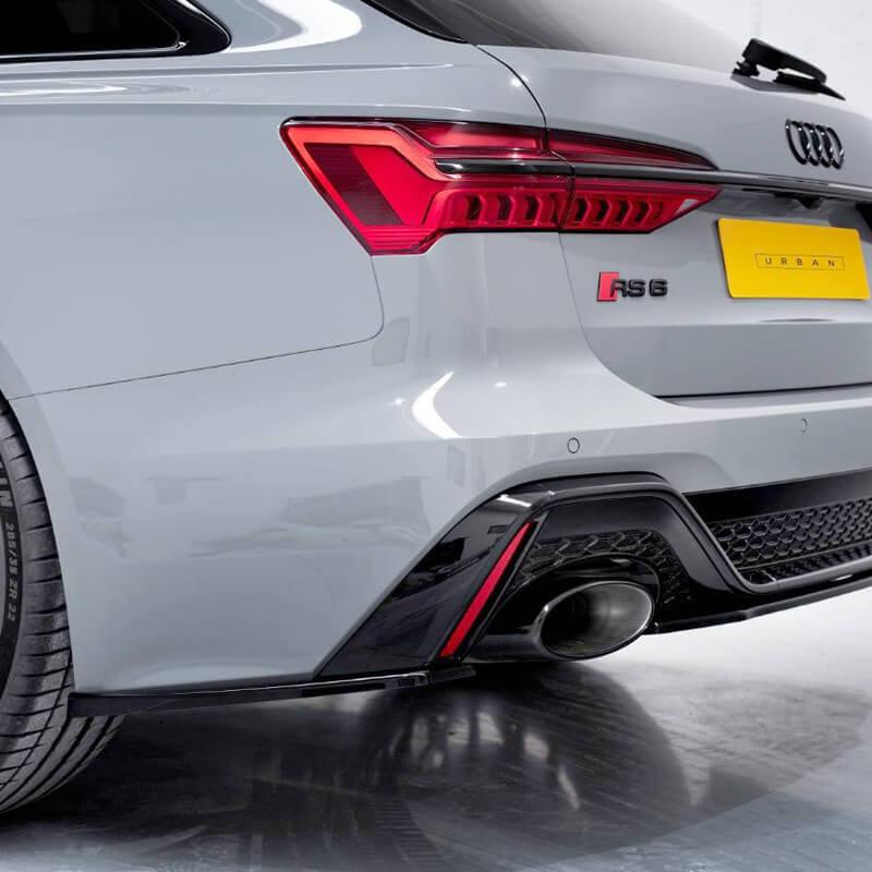 Maxton Rear Side Splitters Audi Rs6 C8 (2020-)-R44 Performance