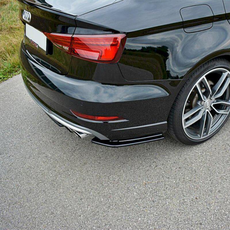 Maxton Rear Side Splitters Audi S3 / A3 S-Line 8V Fl Sedan-R44 Performance
