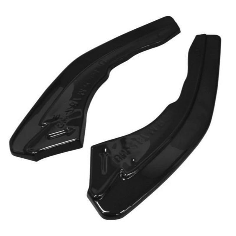 Maxton Rear Side Splitters BMW M2 F87 (2016-) In Gloss Black-R44 Performance
