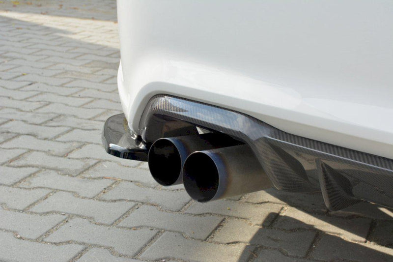 Maxton Rear Side Splitters BMW M2 F87 (2016-) In Gloss Black-R44 Performance