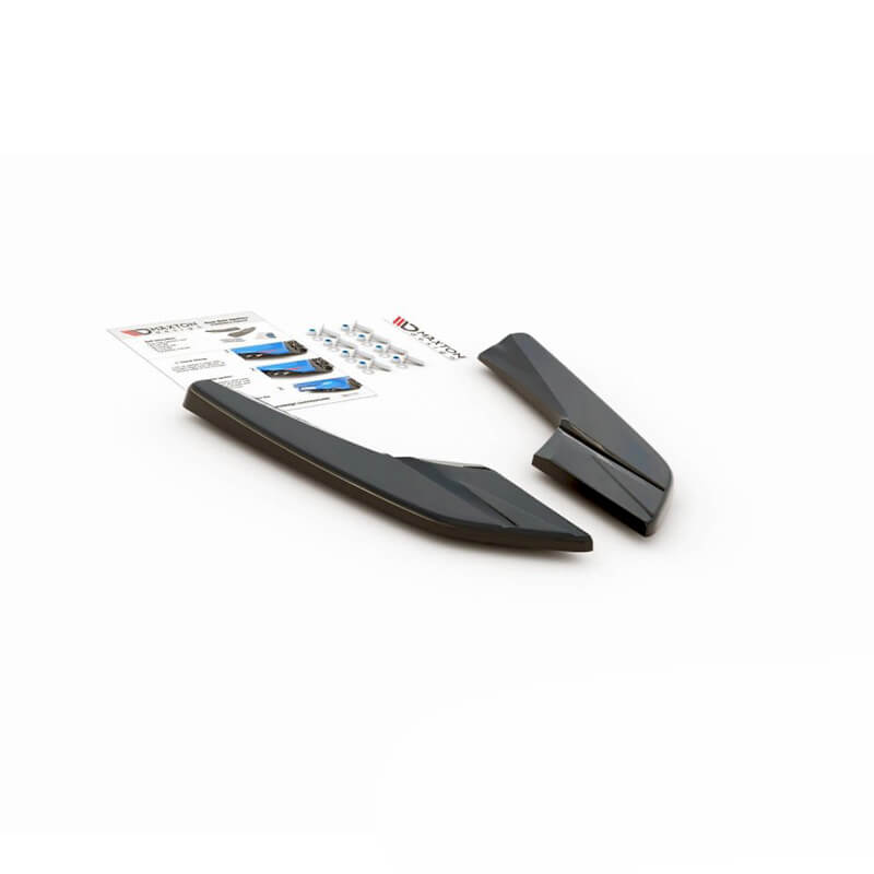 Maxton Rear Side Splitters V.2 Audi S3 Sedan 8V Facelift (2016-2020)-R44 Performance