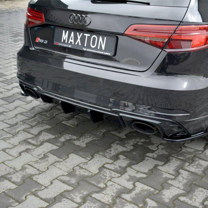 Maxton Rear Valance Audi RS3 8V Fl Sportback (2017-20)-R44 Performance