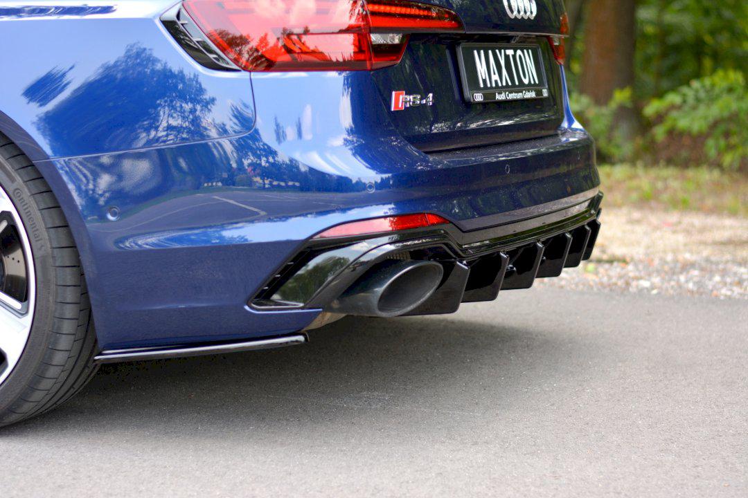 Maxton Rear Valance Audi RS4 B9 Avant (2017-Up)-R44 Performance