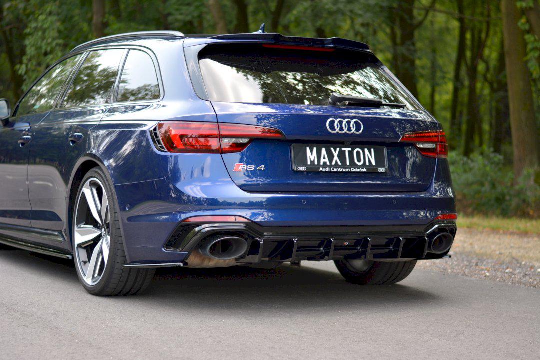 Maxton Rear Valance Audi RS4 B9 Avant (2017-Up)-R44 Performance