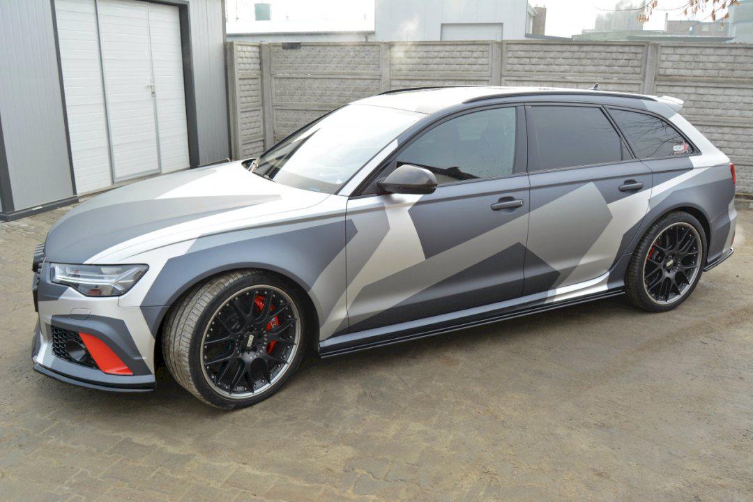 Maxton Side Skirts Diffusers Audi Rs6 C7-R44 Performance