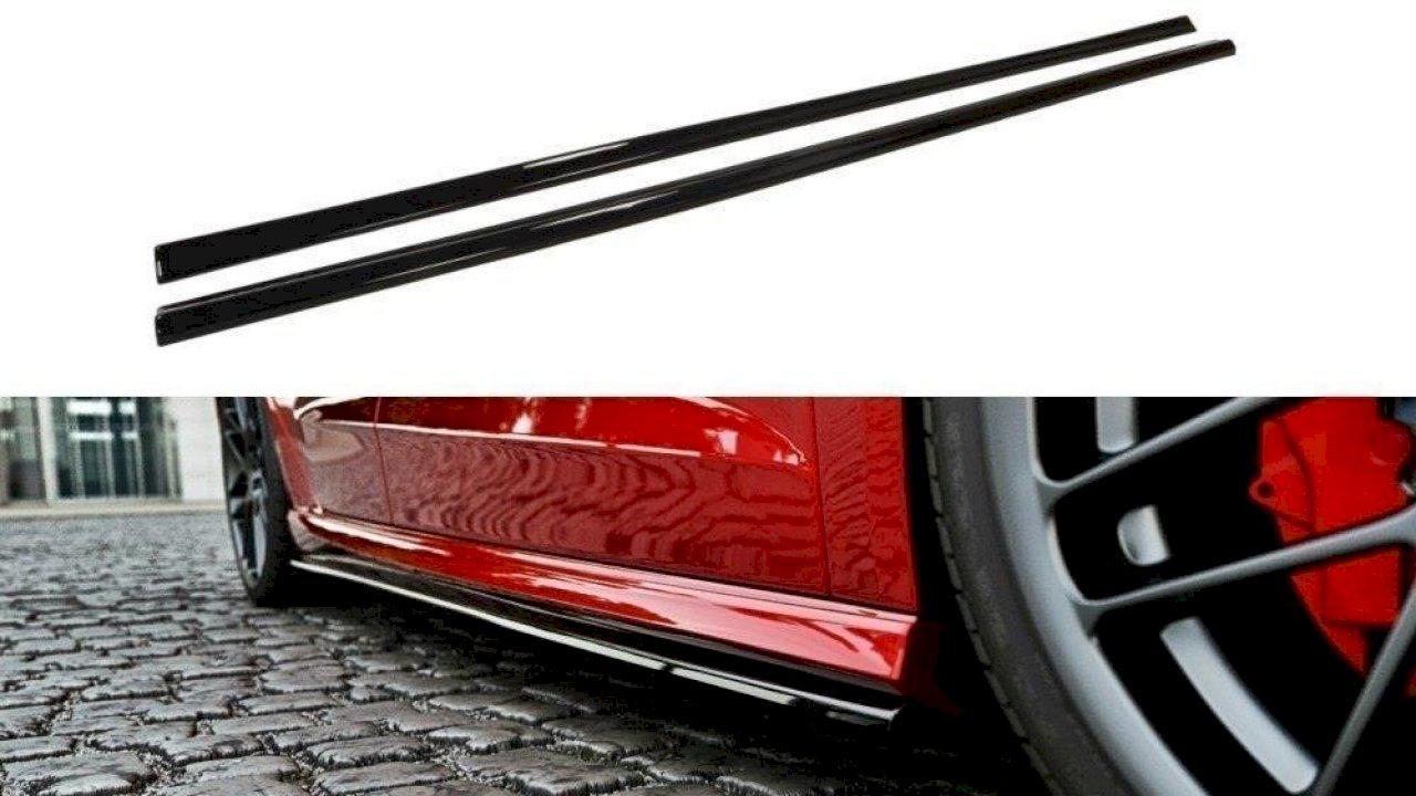Maxton Side Skirts Diffusers Audi S3 / A3 S-Line 8V / 8V Fl Sportback-R44 Performance
