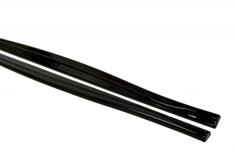 Maxton Side Skirts Diffusers BMW 1 F20/F21 M-Power (Facelift) Gloss Black-R44 Performance