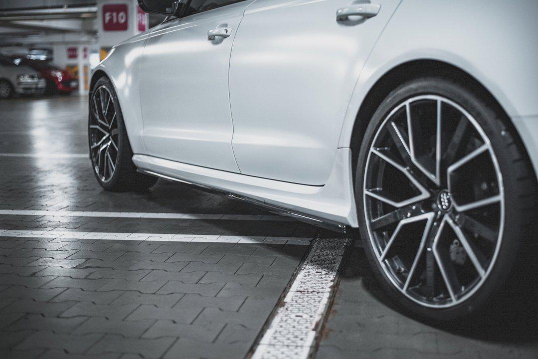 Maxton Side Skirts Diffusers V2 Audi Rs6 C7 (2013-2017)-R44 Performance