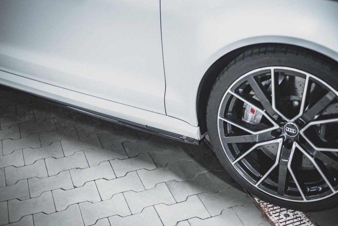 Maxton Side Skirts Diffusers V2 Audi Rs6 C7 (2013-2017)-R44 Performance