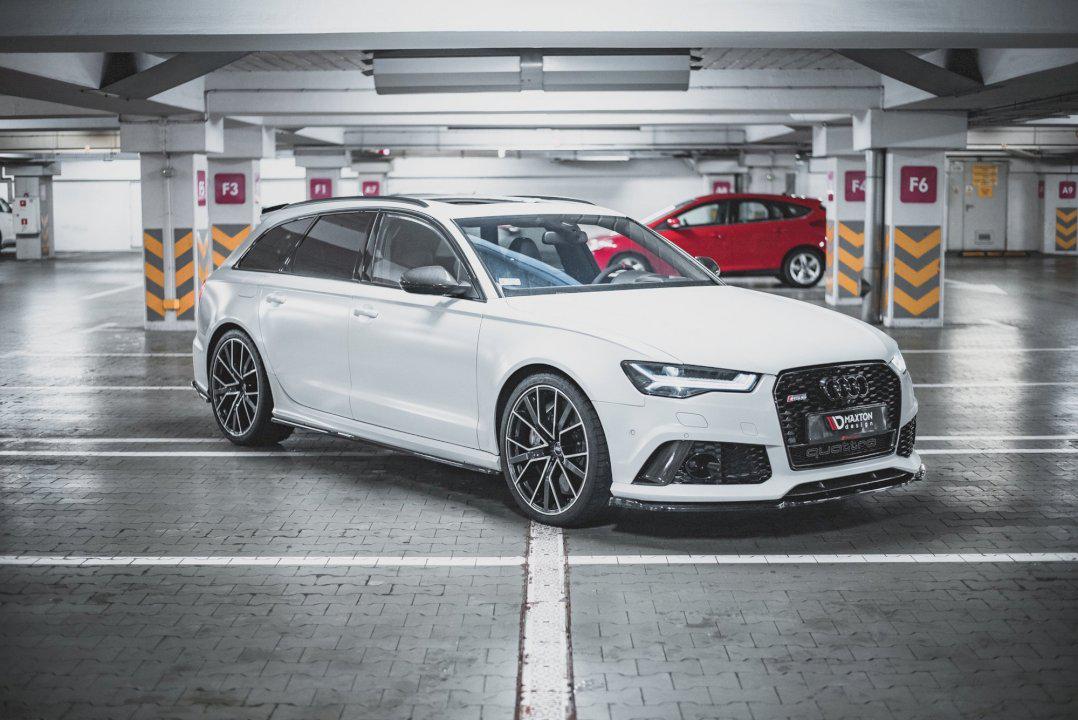Maxton Side Skirts Diffusers V2 Audi Rs6 C7 (2013-2017)-R44 Performance