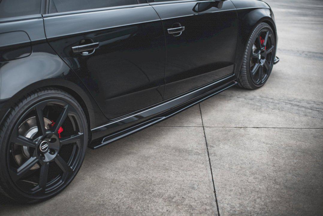 Maxton Side Skirts Diffusers V.2 Audi RS3 8V Sportback Facelift (2017-Up)-R44 Performance