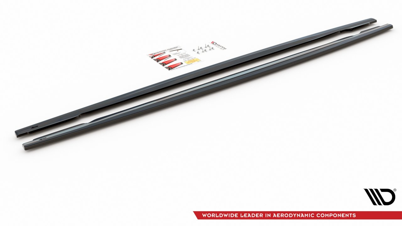 Maxton Side Skirts Splitters V2 Audi Rs6 C8 (2020-)-R44 Performance