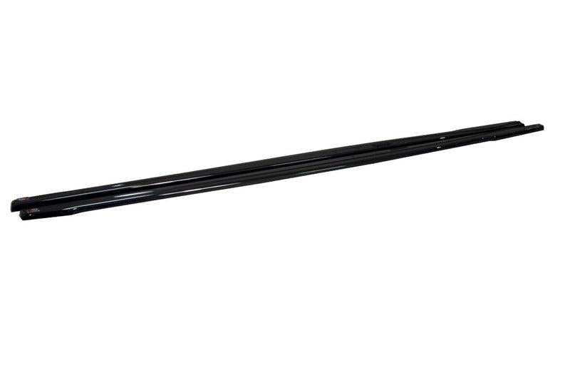 Maxton Side Skirts Splitters V.2 BMW 1 F20/F21 M-Power Facelift In Gloss Black-R44 Performance