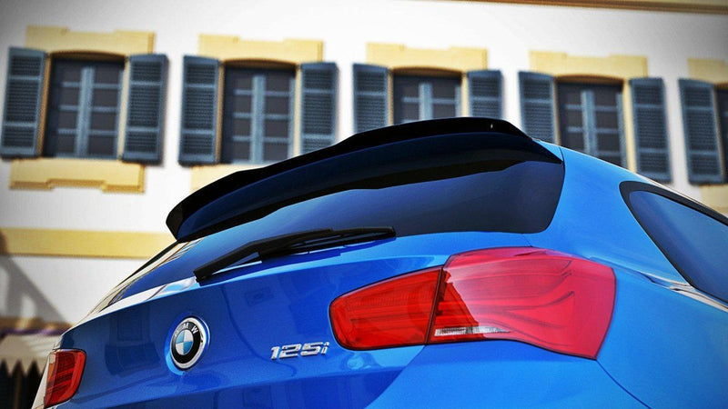 Maxton Spoiler Cap BMW 1 F20/F21 M-Power In Gloss Black-R44 Performance