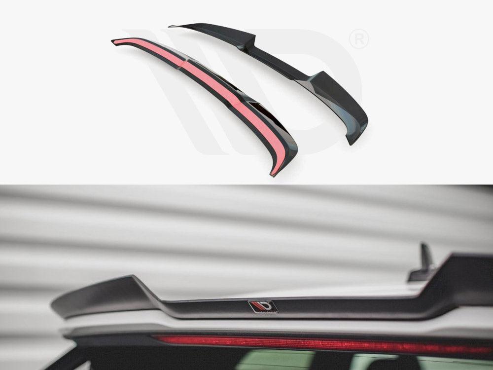 Maxton Spoiler Cap V.1 Audi RS3 / S3 / A3 S-Line Sportback 8Y (2020-) in Gloss Black-R44 Performance