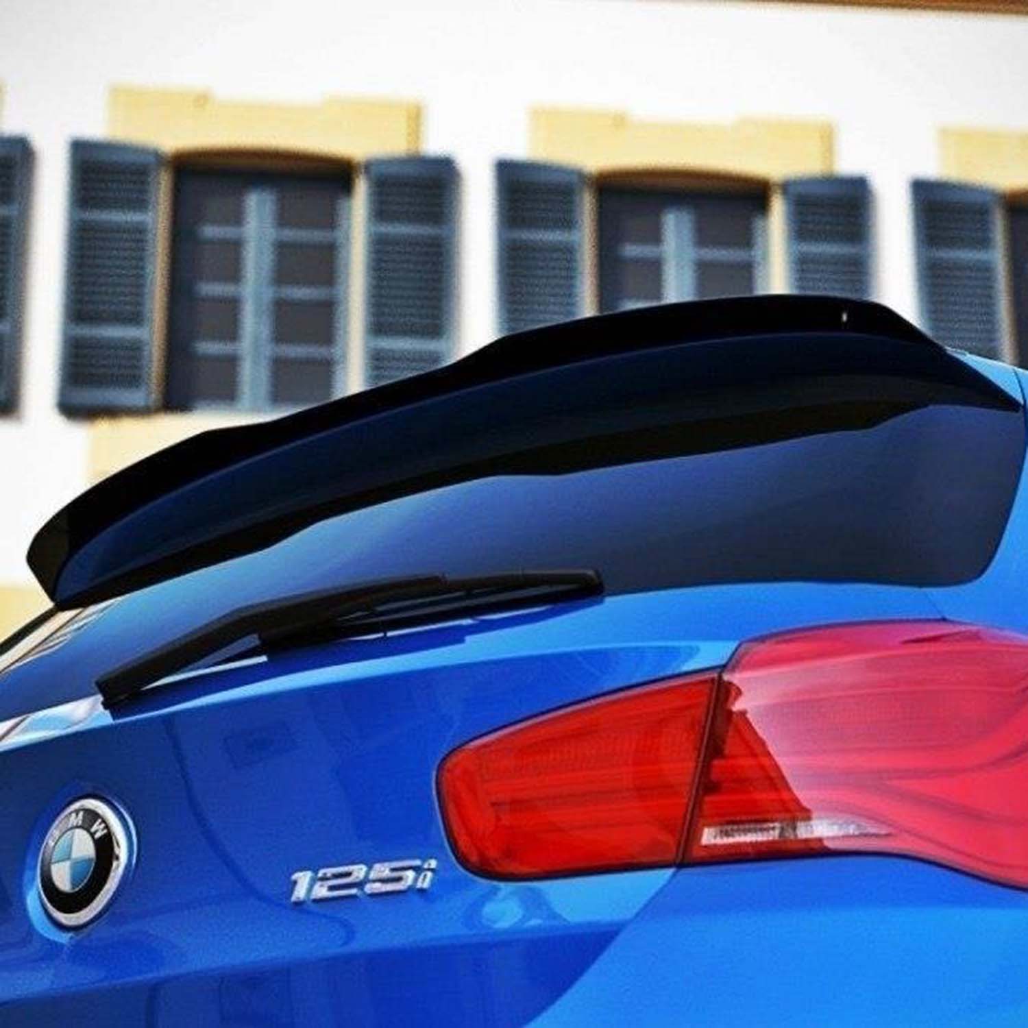 Maxton Spoiler Cap V.2 BMW 1 F20/F21 M-Power In Gloss Black-R44 Performance