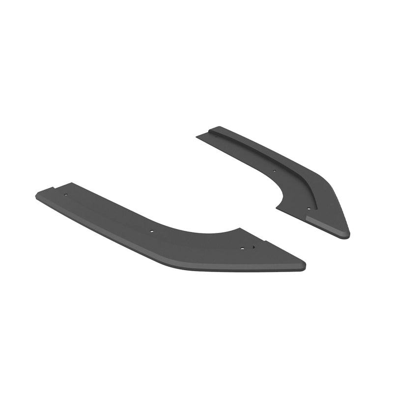 Maxton Street Pro Rear Side Splitters Audi RS3 Sportback 8Y (2020-) in Gloss Black-R44 Performance