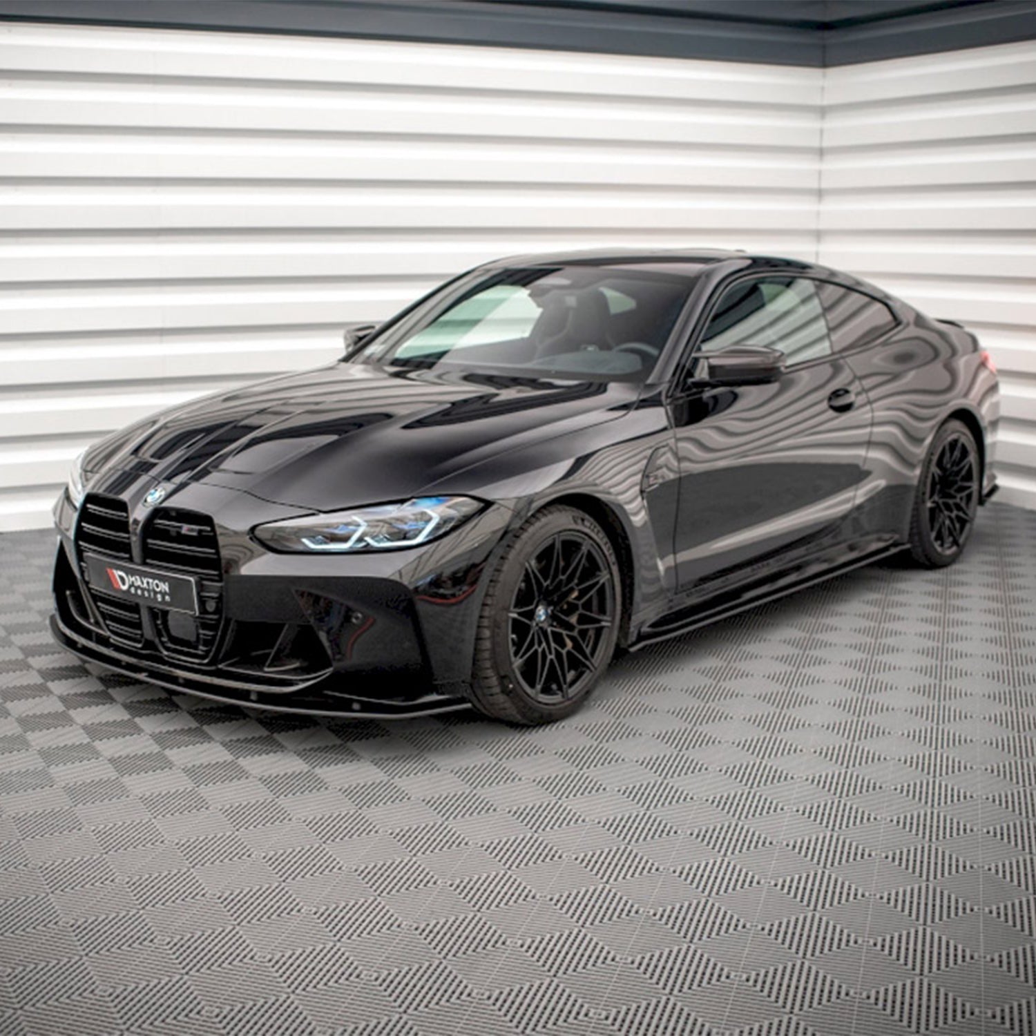 Maxton Design BMW G82 M4 Street Pro Side Skirts In Black - R44 Performance