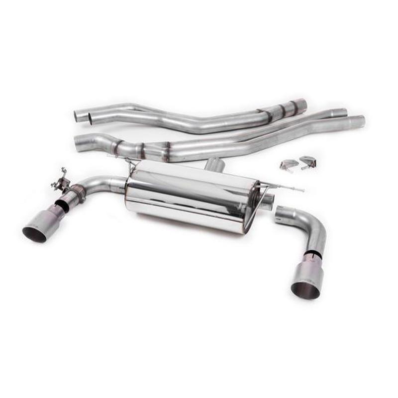 Milltek BMW 2 Series F22 Lci M240I Coupe Cat-Back Exhaust System-R44 Performance