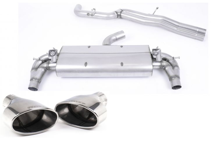 Milltek Sport - Audi RS3 Sportback (8V Mqb - Pre Facelift Only) Cat-Back Exhaust-R44 Performance