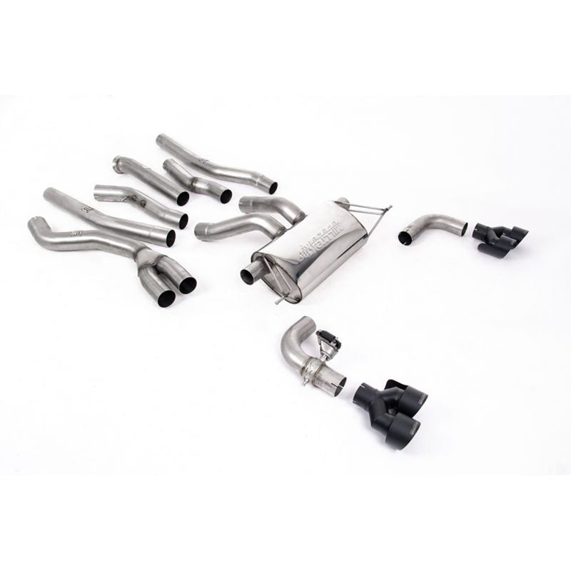 Milltek Sport BMW M240i xDrive Cat-Back Exhaust System (G42 OPF/GPF Only)-R44 Performance