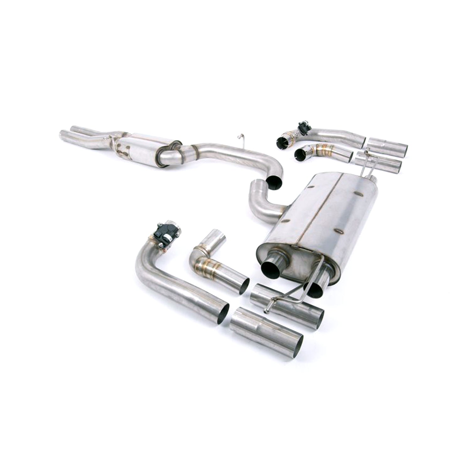 Milltek Audi RS3 8Y Saloon Resonated GPF Back Exhaust System-R44 Performance