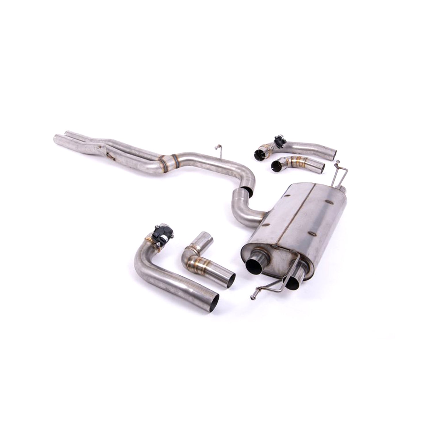 Milltek Audi RS3 Sportback Non Resonated GPF Back Exhaust System-R44 Performance