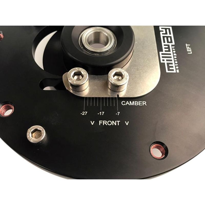 Millway Motorsport Adjustable Front Top Mounts (F87 M2)-R44 Performance