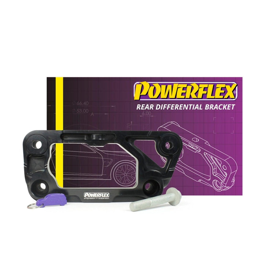 Powerflex BMW M3/M4 Dual Mount Rear Differential Bracket (F80/F82/F83)-R44 Performance
