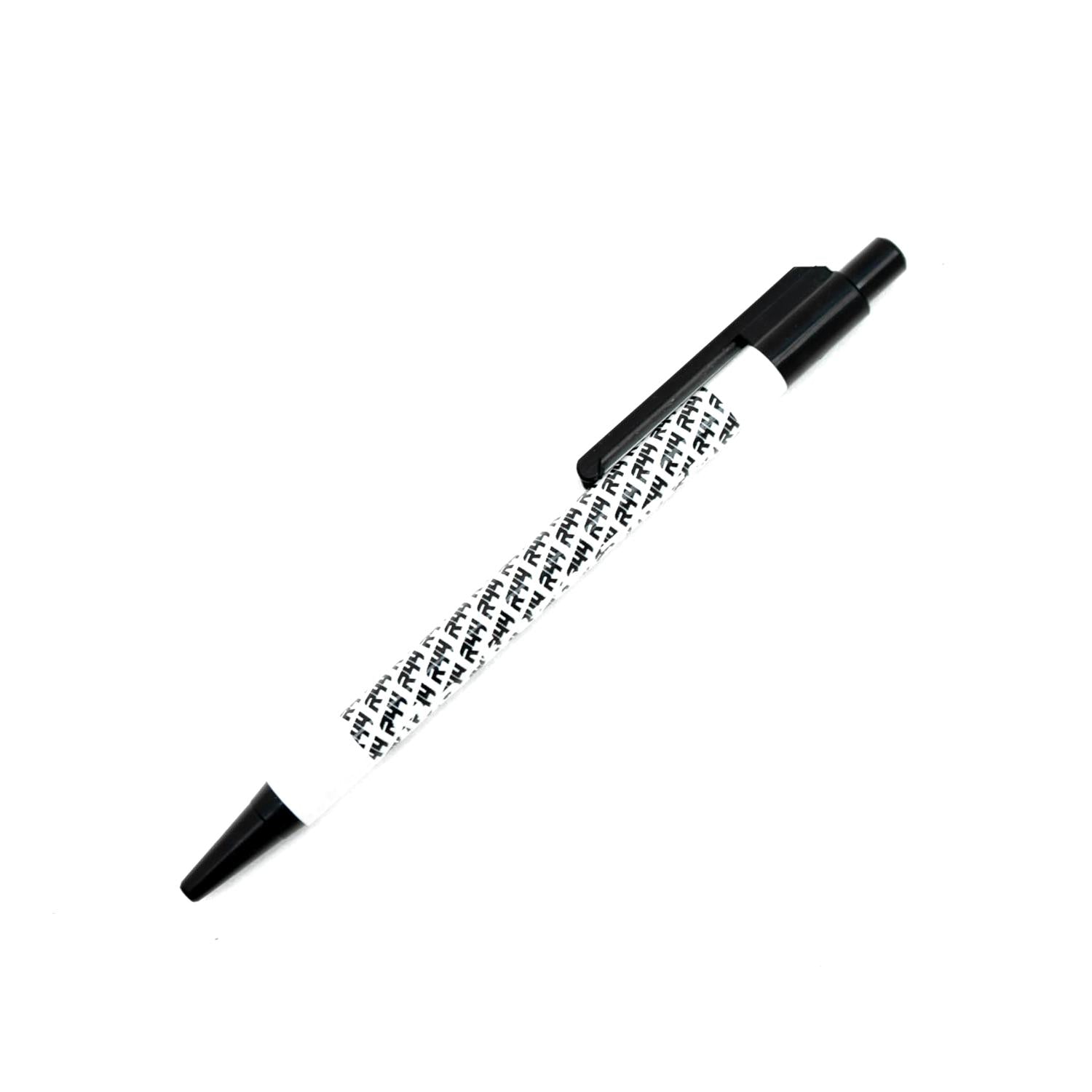R44 Ballpoint Pen with Performance Design in Gloss White and Blue Ink-R44 Performance