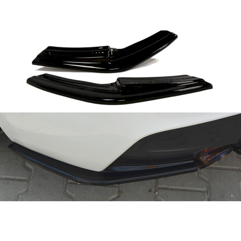 Rear Side Splitters BMW 1 F20/F21 M-Power (Preface) In Gloss Black-R44 Performance