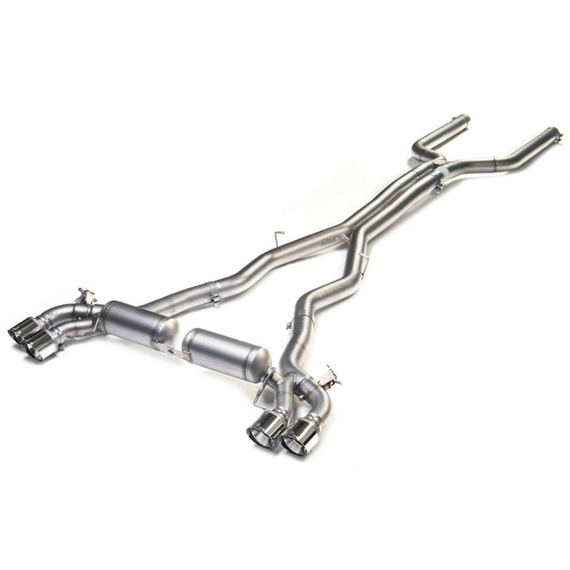 Remus BMW M5 Racing Axle-Back Rear Silencer (F90) for Non-GPF Vehicles-R44 Performance