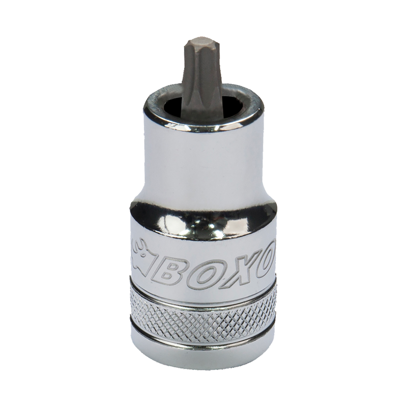 BOXO 1/2" Super Stubby Torx Bit Sockets - Sizes T20 to T60