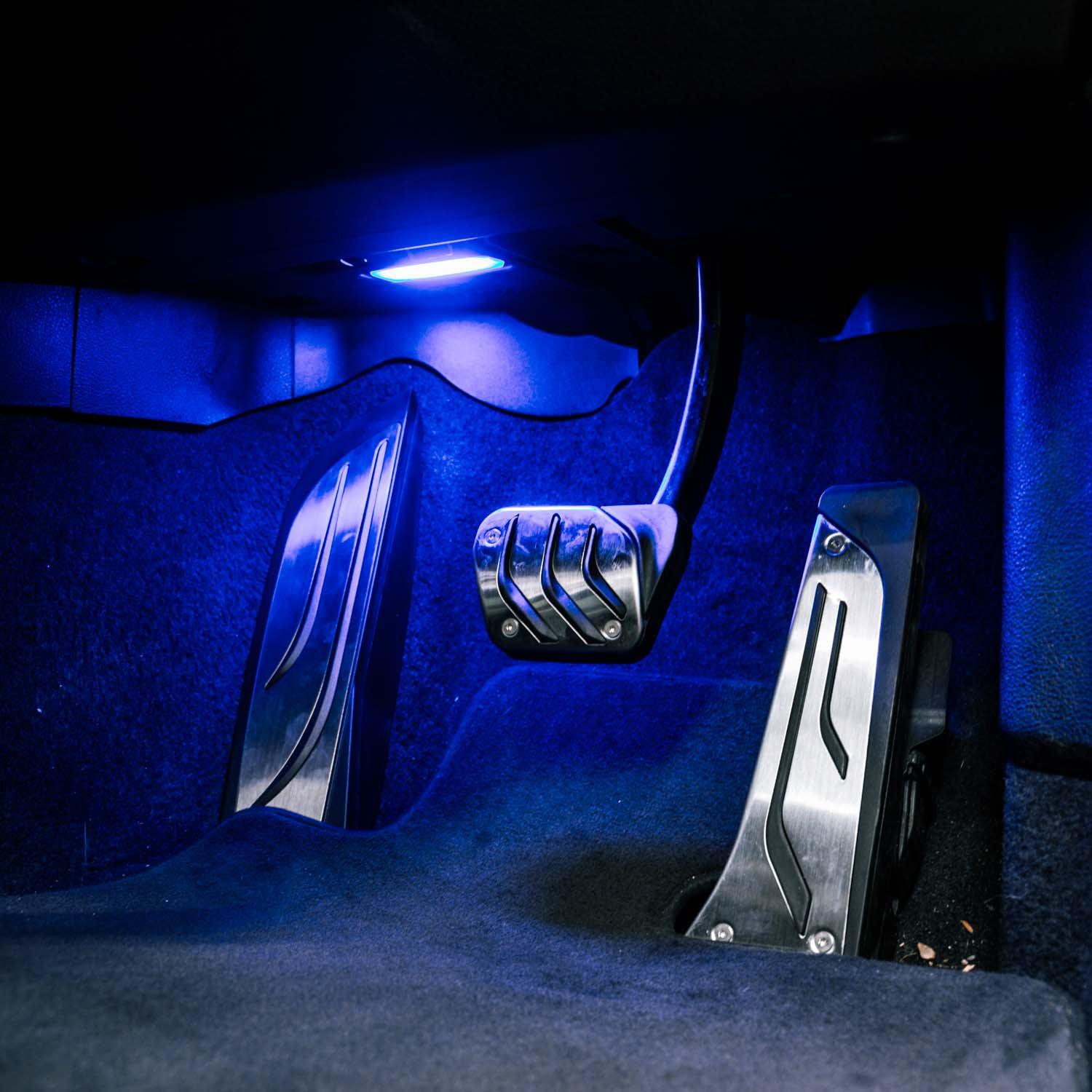 SHFT BMW F Series Pedal Covers In Stainless Steel (Automatic Only)-R44 Performance