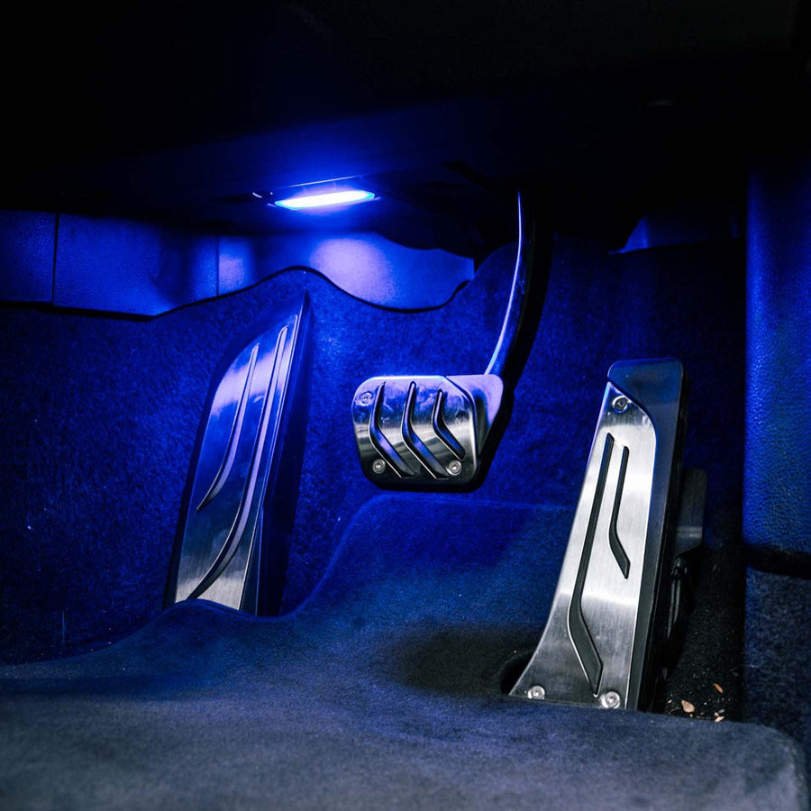 SHFT BMW F Series Pedal Covers In Stainless Steel (Automatic Only)-R44 Performance