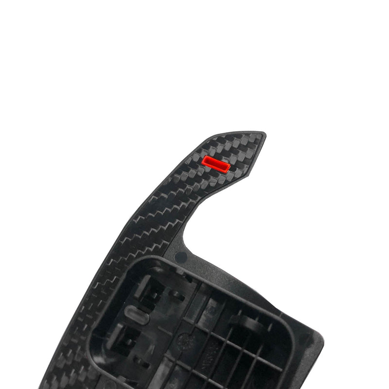 SHFT BMW F/G Series 'G8X Style' Automatic Paddle Shifters In Gloss Carbon Fibre With Red Details-R44 Performance