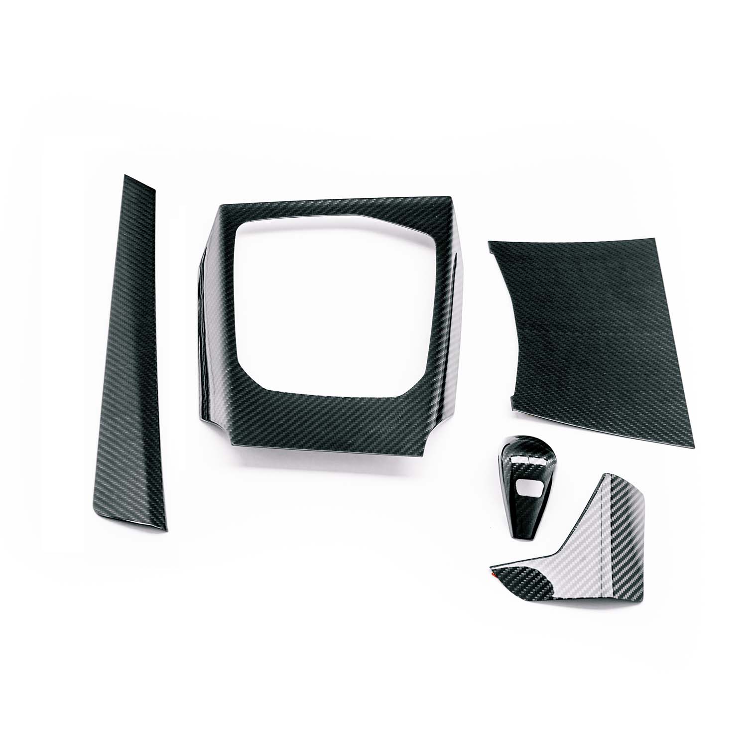 SHFT BMW M240i/2 Series Full Interior Trim Set In Gloss Pre Preg Carbon Fibre (G42)(G20/G21)-R44 Performance