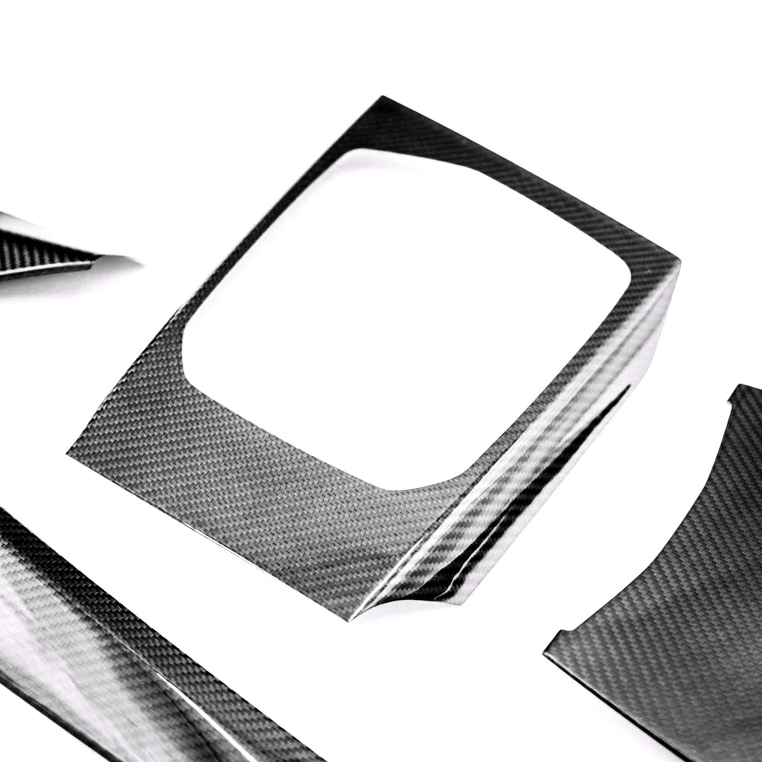 SHFT BMW M3/M4/M240i LHD Interior Trim Set In Gloss Pre Preg Carbon Fibre (G Series)-R44 Performance
