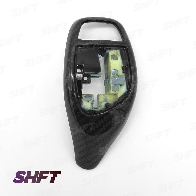 SHFT BMW ZF8 Gear Selector Replacement In Gloss Carbon Fibre (1-4 Series)-R44 Performance