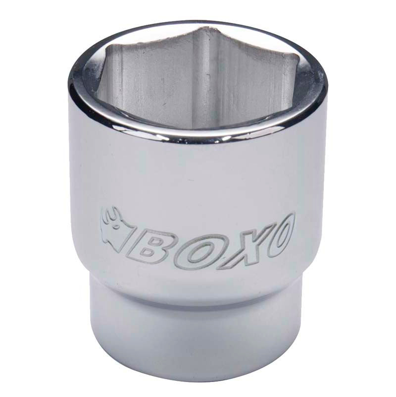 BOXO 3/4" 6PT Socket - Sizes 19mm to 50mm