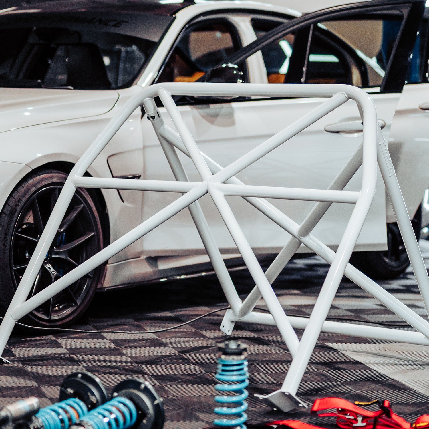 SW Motorsports BMW F80 M3 Bolt In Half Roll Cage