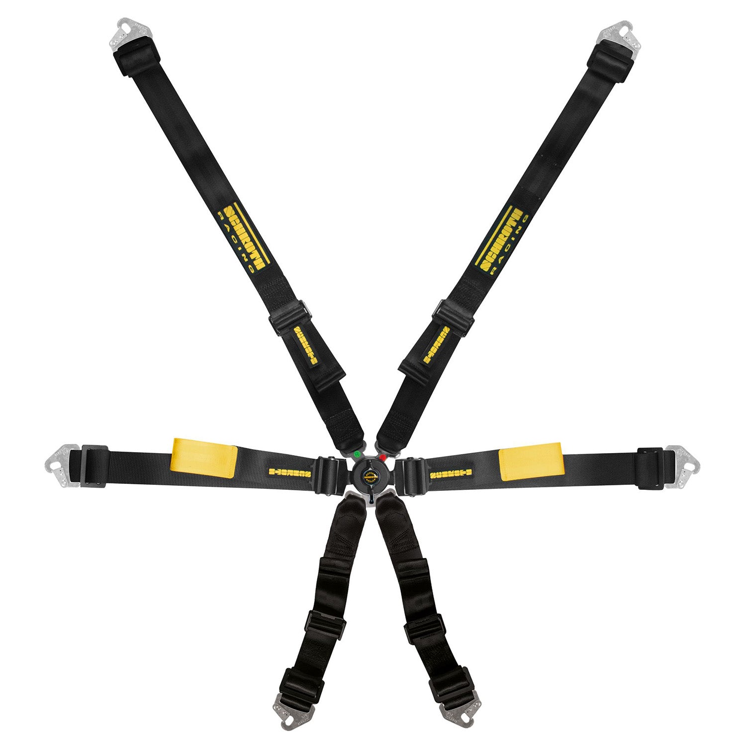 Schroth Enduro 6 Point Harness - Black