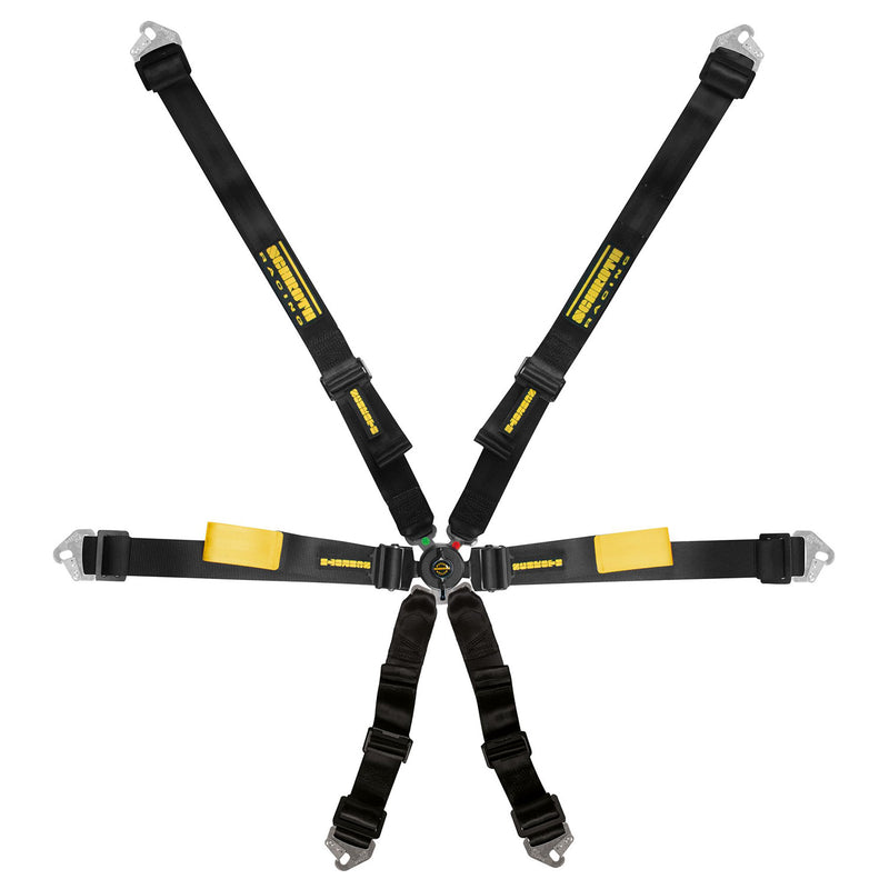 Schroth Enduro 6 Point Harness - Black