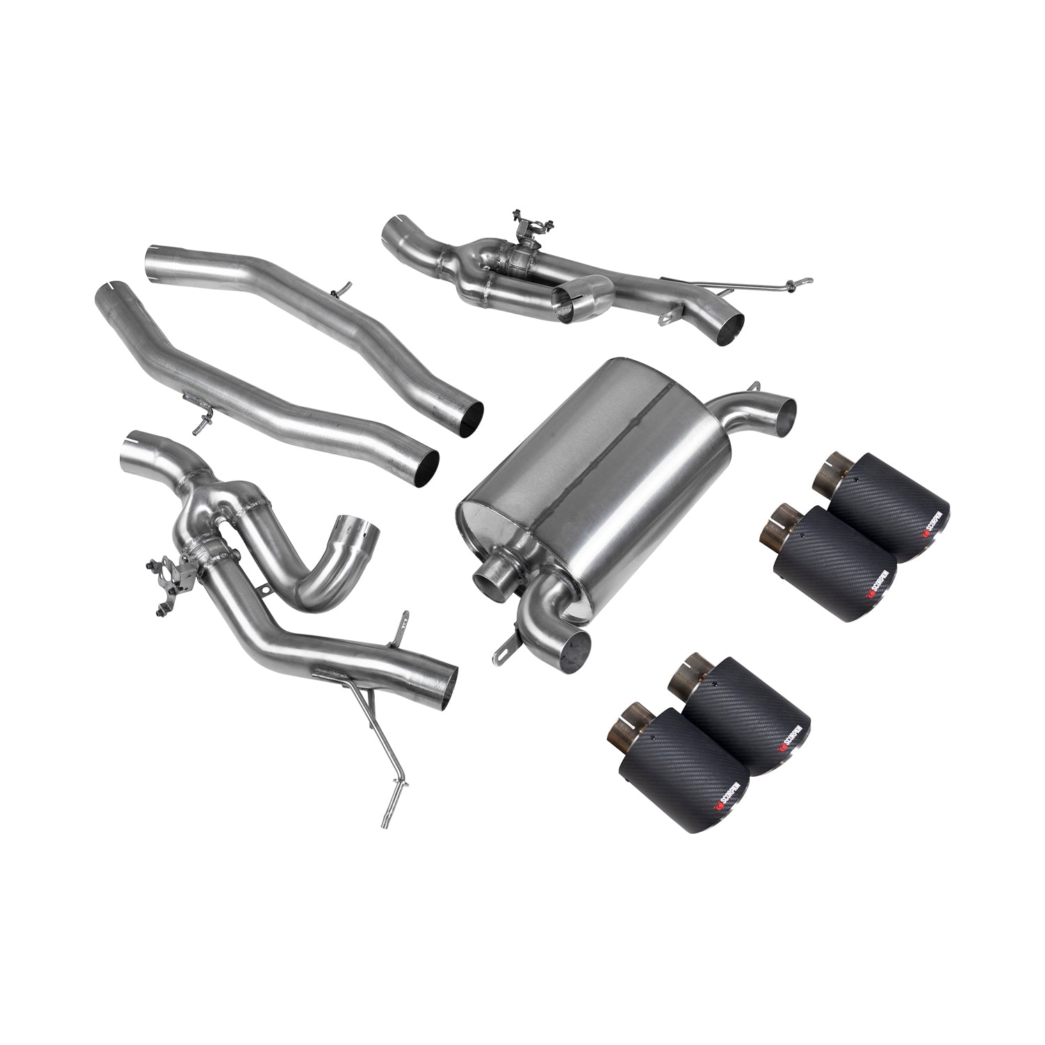 Scorpion BMW M3M4 OPF Back Exhaust System (G80G82G83)-R44 Performance
