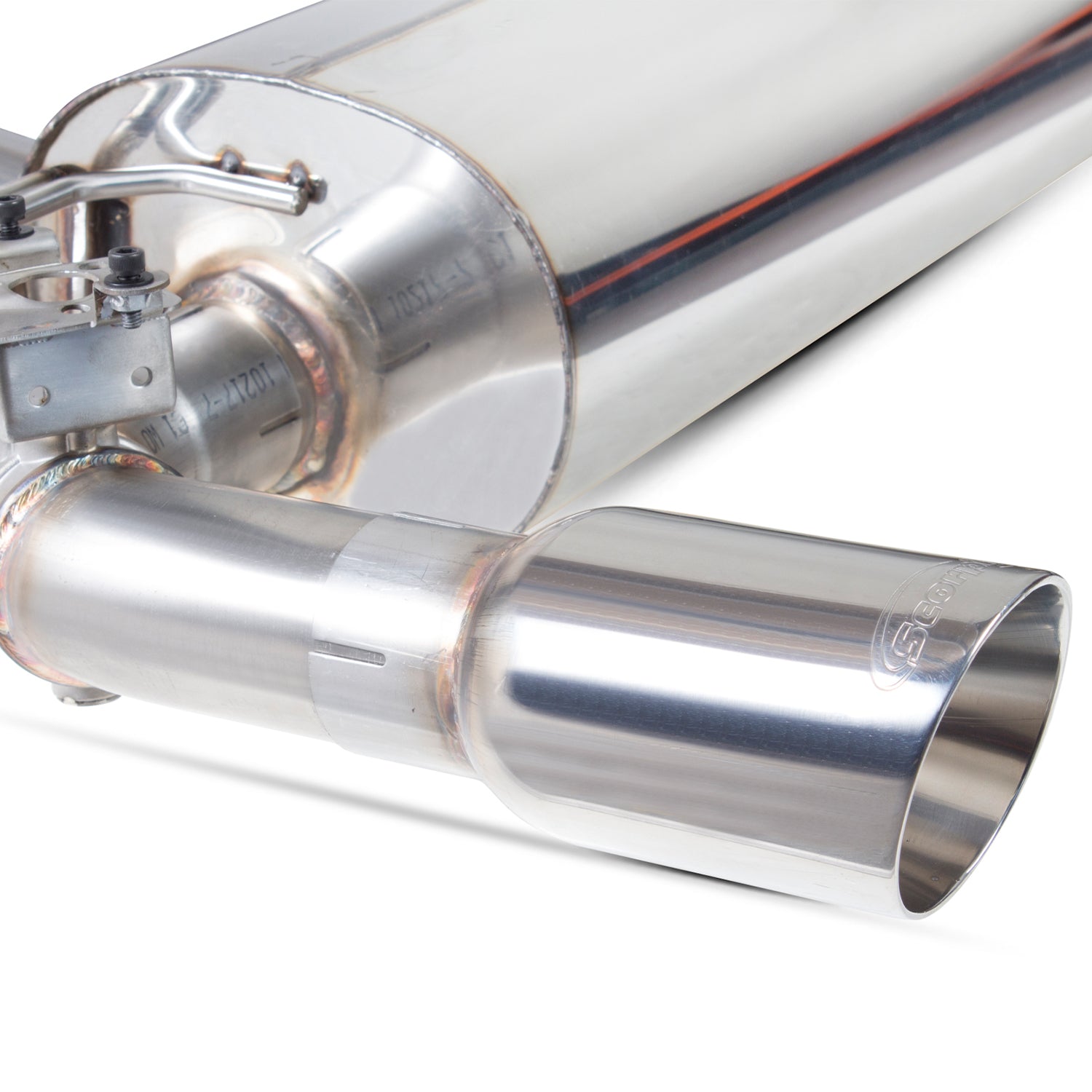 Scorpion BMW M235i Non Resonated Cat Back Exhaust System Chrome Tips (F22/F23) - R44 Performance