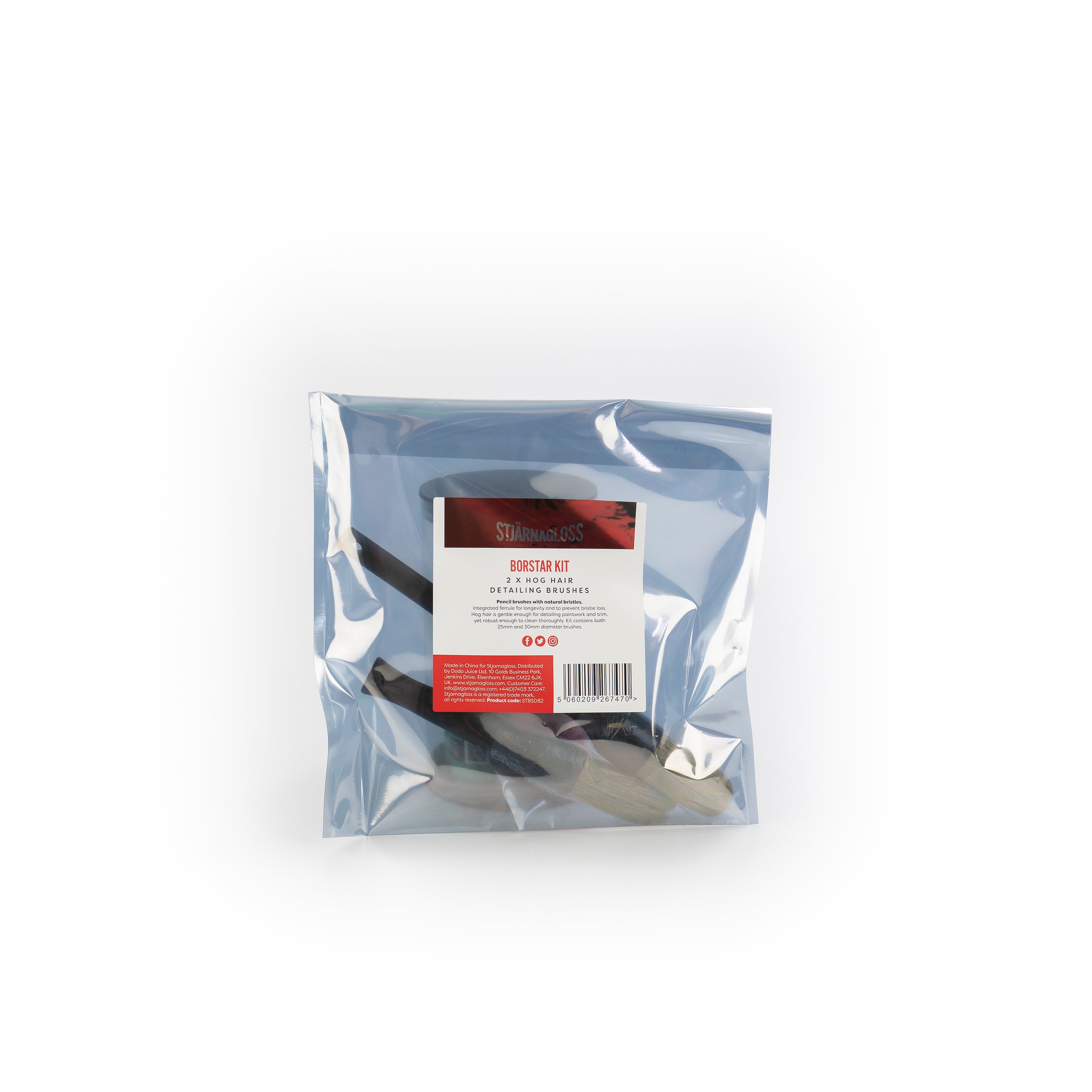 Stjarnagloss Borstar Hog Hair Brush Set-R44 Performance