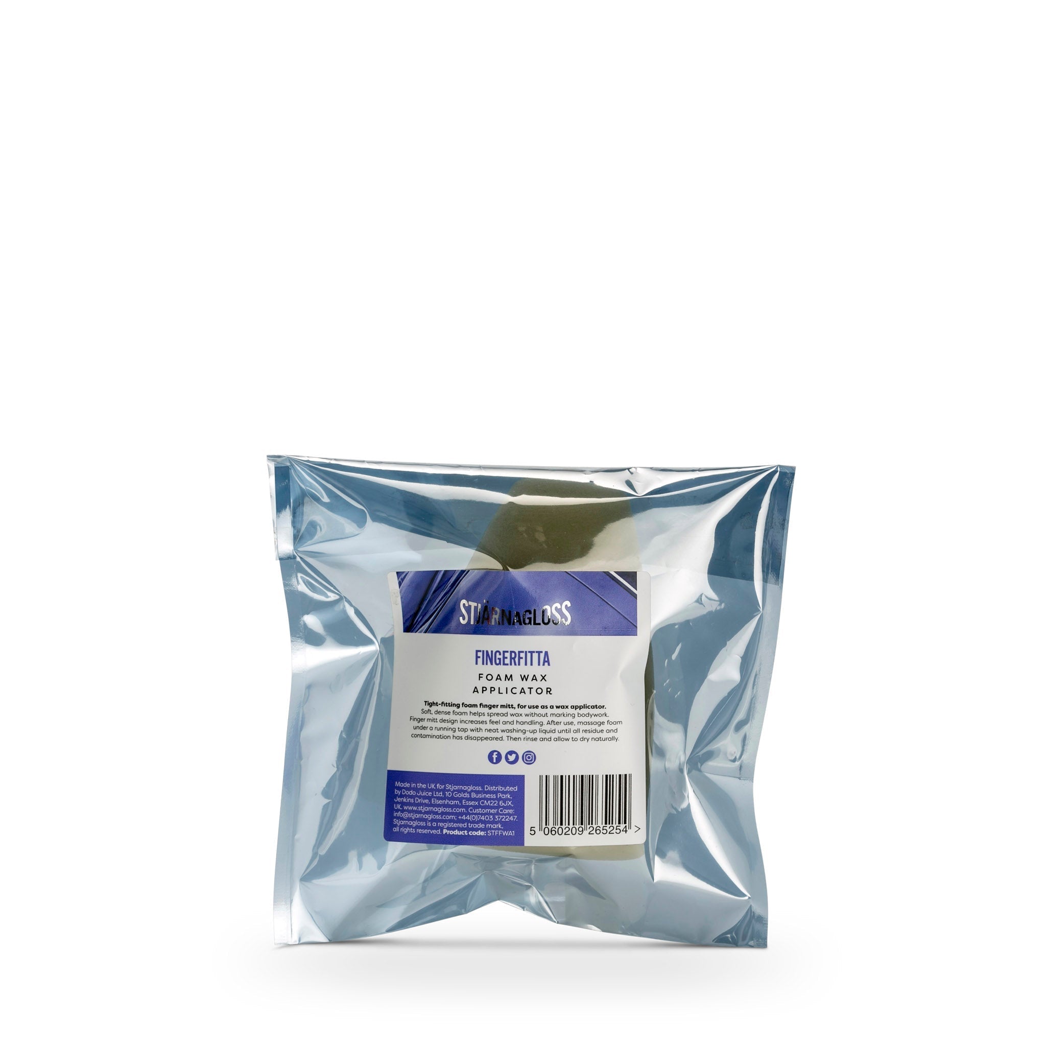 Stjarnagloss Fingerfitta Foam Wax Applicator-R44 Performance