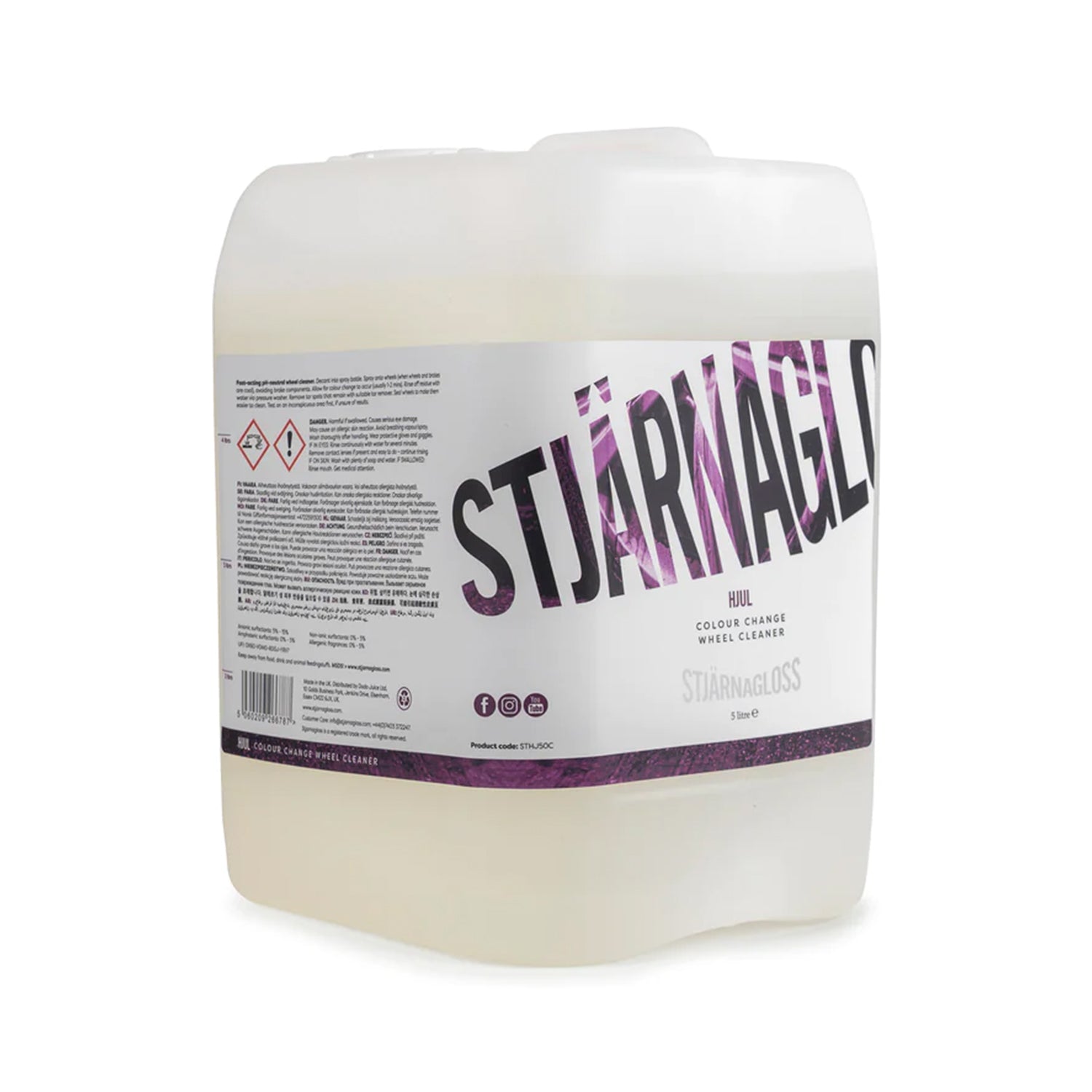 Stjarnagloss Hjul Colour Change Wheel Cleaner 5 Litre Jug