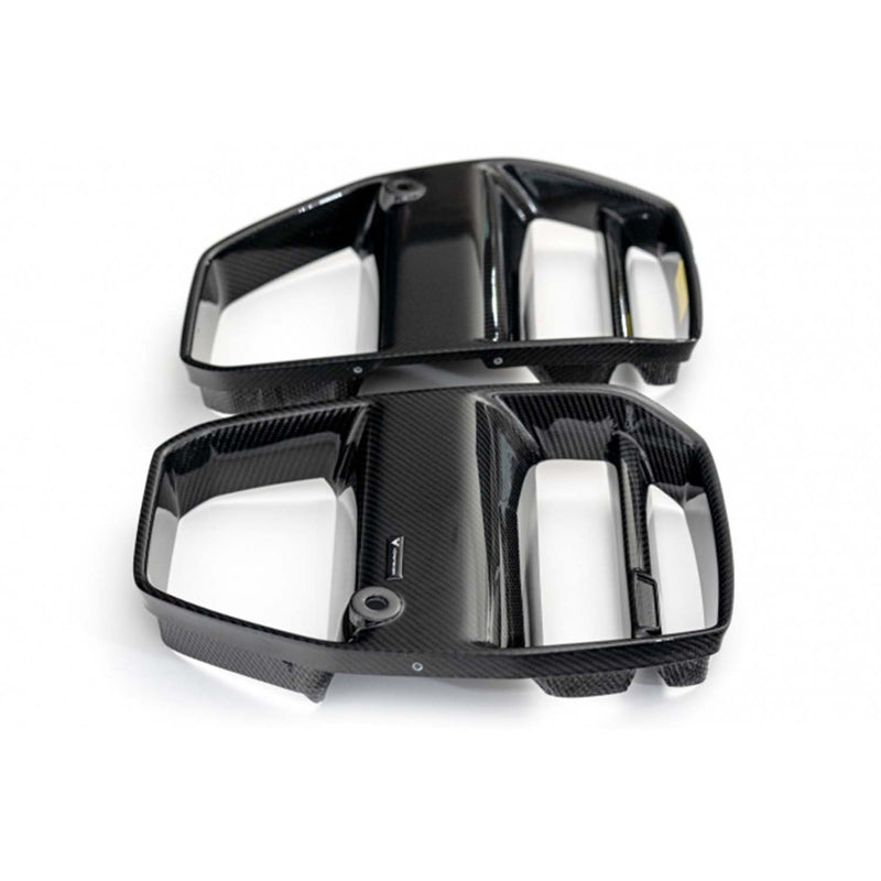 Vorsteiner VRS Aero Front Kidney Grille in Carbon Fibre for BMW M3 & M4 (2020+ G80 G82 G83)-R44 Performance